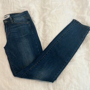 PAIGE Denim Verdugo Skinny Jeans in Deep Blue